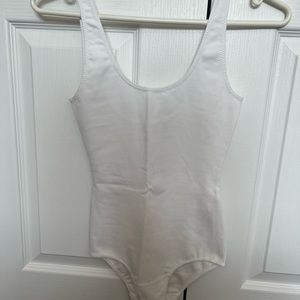 White Wilfred Free Tank Bodysuit
